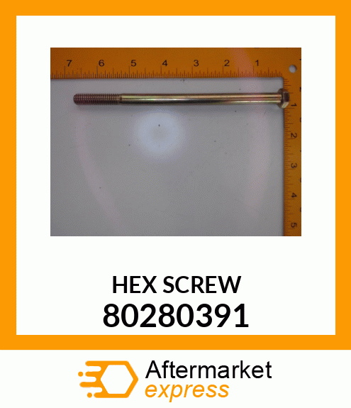 HEX SCREW 80280391