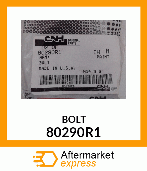 BOLT 80290R1