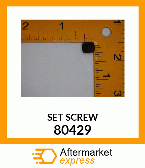 SET SCREW 80429