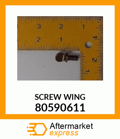 SCREW WING 80590611