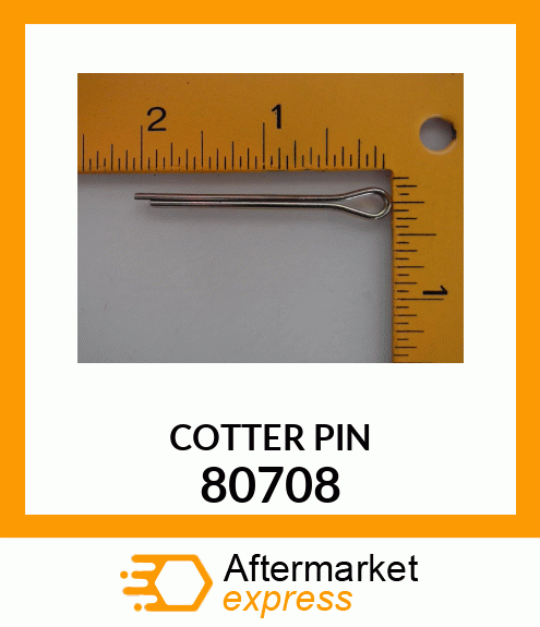 COTTER PIN 80708