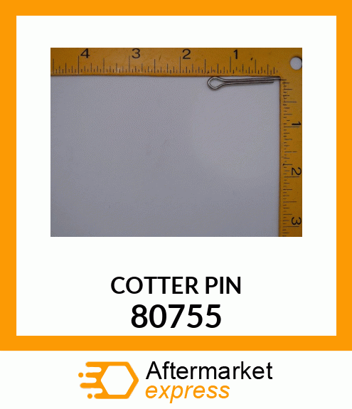 COTTER PIN 80755