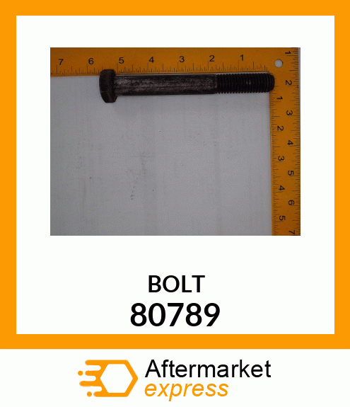 BOLT 80789