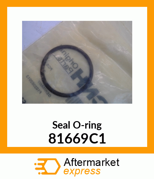 Seal O-ring 81669C1