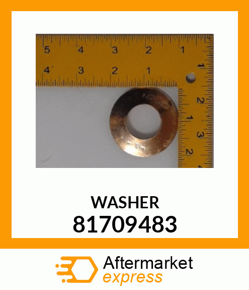 WASHER 81709483