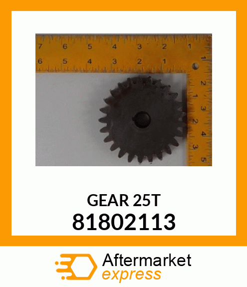 GEAR 25T 81802113