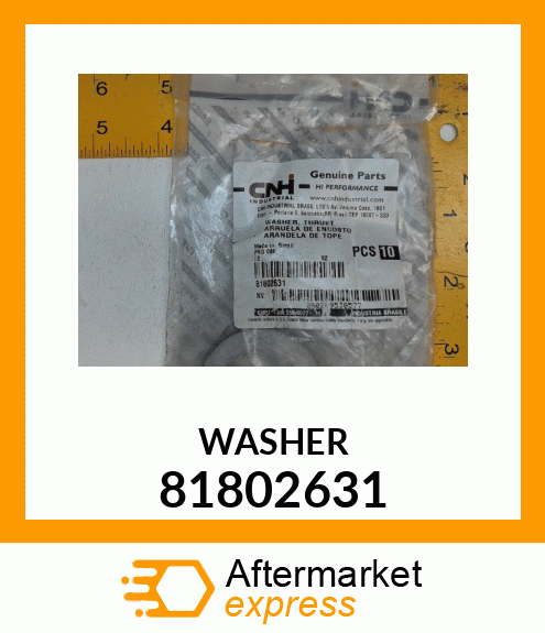 WASHER 81802631