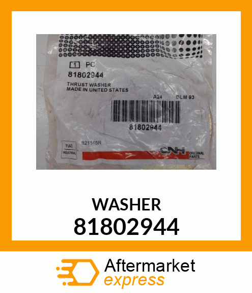 WASHER 81802944