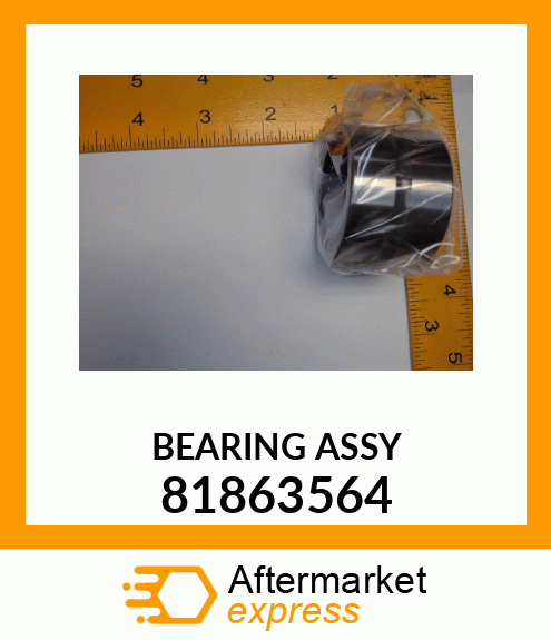 BEARING ASSY 81863564