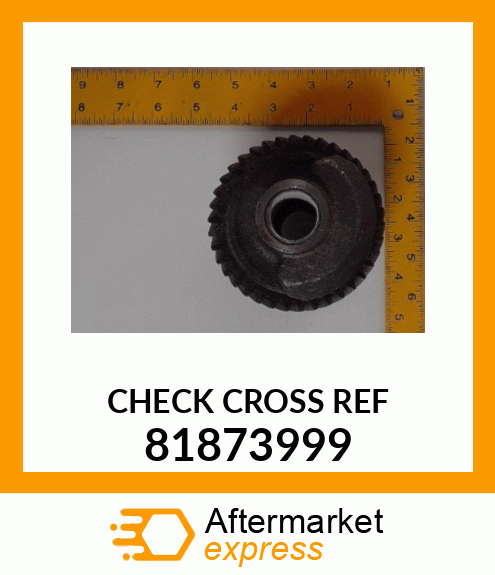 CHECK CROSS REF 81873999