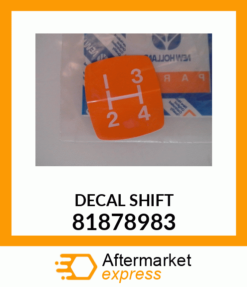 DECAL SHIFT 81878983