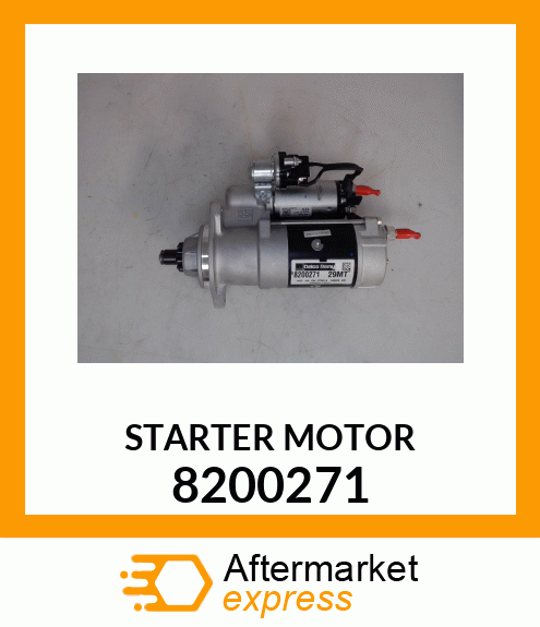 STARTER MOTOR 8200271