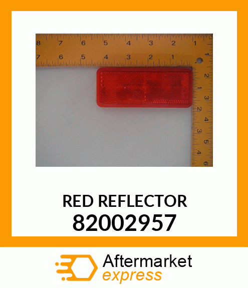 RED REFLECTOR 82002957
