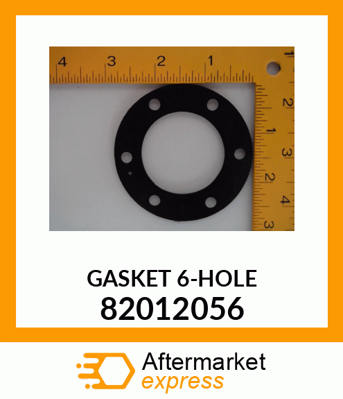 GASKET 6-HOLE 82012056