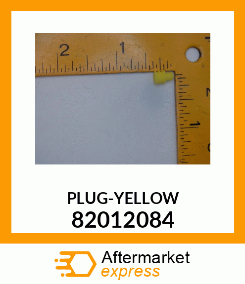 PLUG-YELLOW 82012084