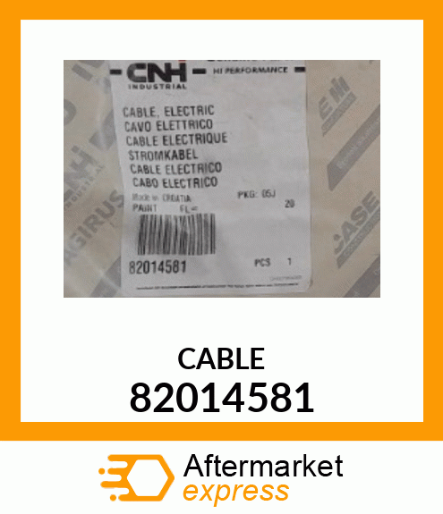 CABLE 82014581