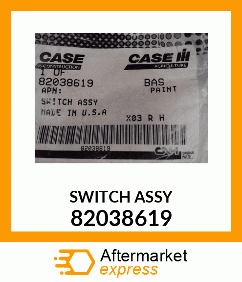 SWITCH ASSY 82038619