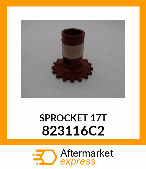 SPROCKET 17T 823116C2