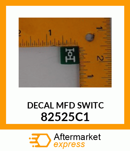 DECAL MFD SWITC 82525C1