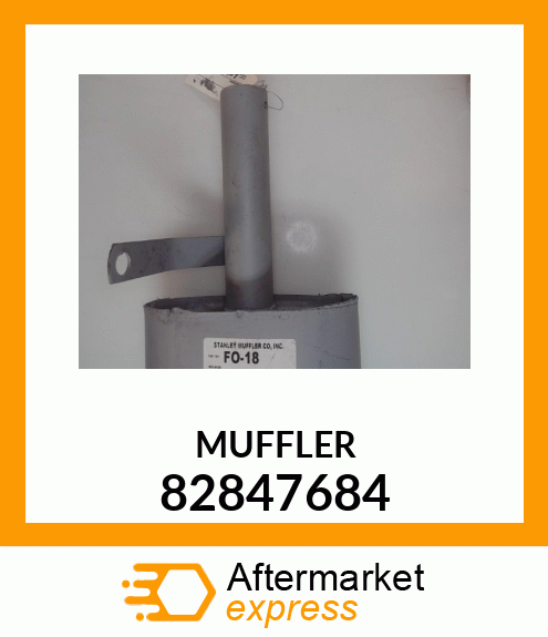 MUFFLER 82847684