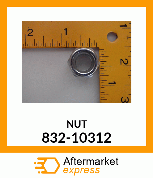 NUT 832-10312