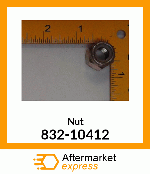 Nut 832-10412