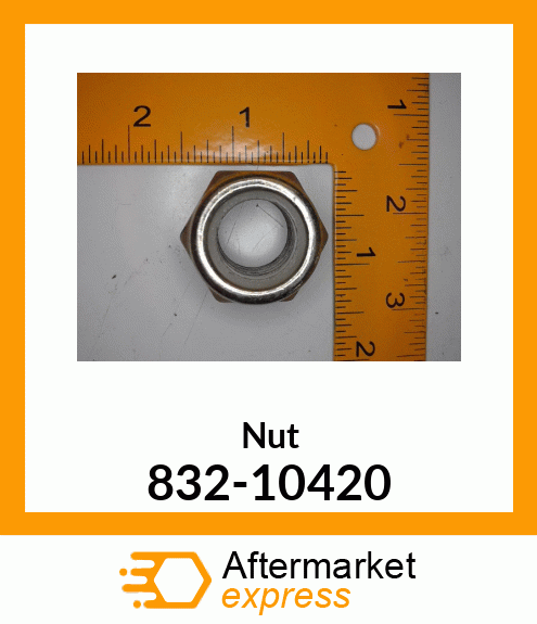 Nut 832-10420