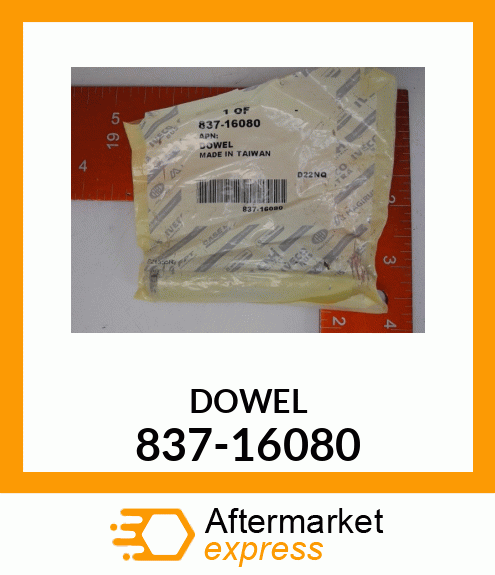 DOWEL 837-16080