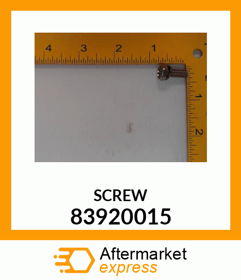 SCREW 83920015