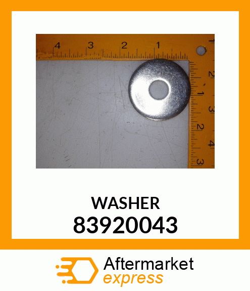 WASHER 83920043