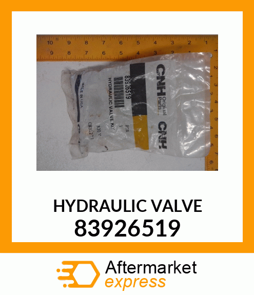 HYDRAULIC VALVE 83926519