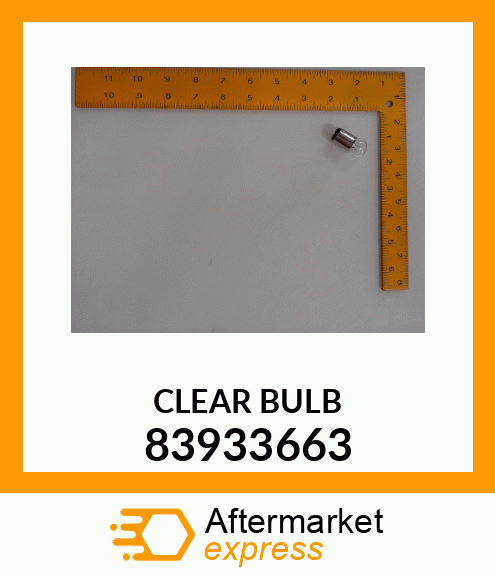 CLEAR BULB 83933663