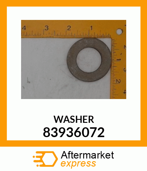 WASHER 83936072