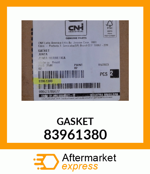 GASKET 83961380