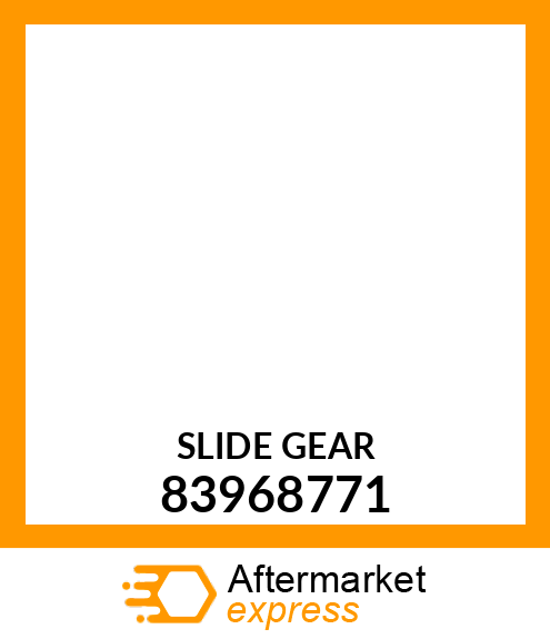 SLIDE GEAR 83968771