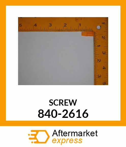 SCREW 840-2616