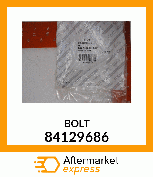 BOLT 84129686