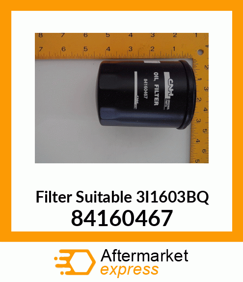 Filter Suitable 3I1603BQ 84160467