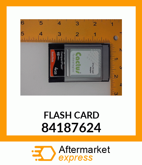 FLASH CARD 84187624