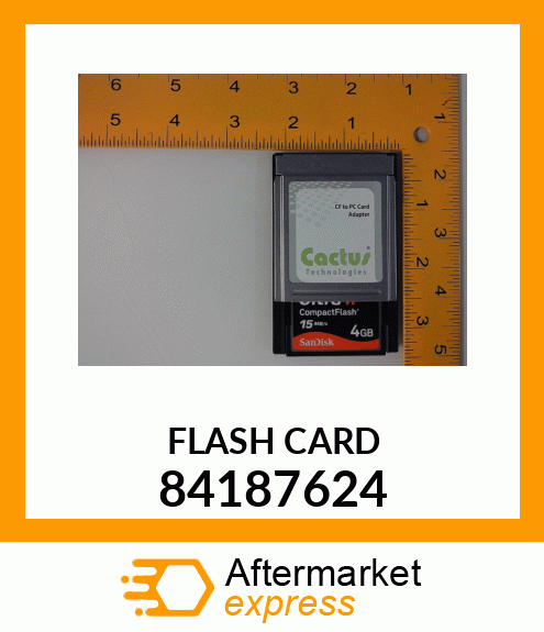 FLASH CARD 84187624