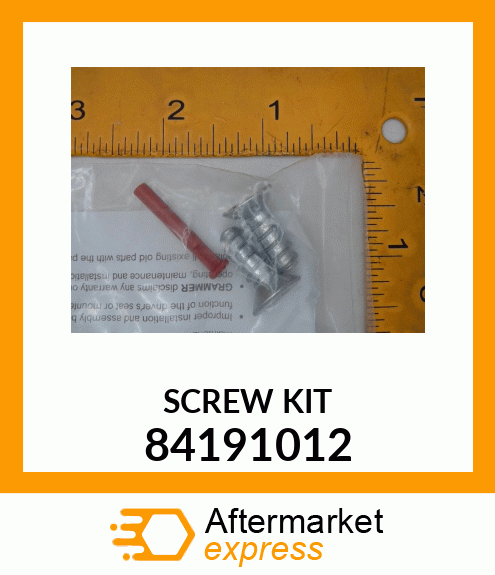 SCREW KIT 84191012