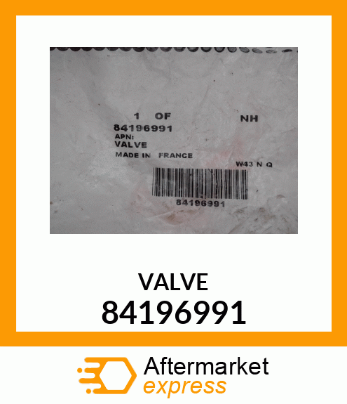 VALVE 84196991