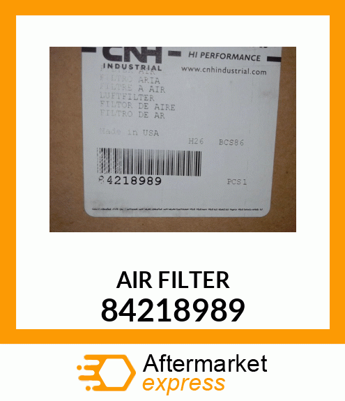 AIR FILTER 84218989