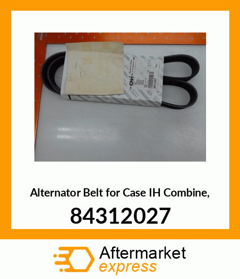 Alternator Belt for IH Combine, 84312027 84312027