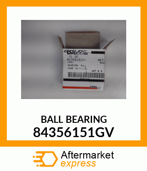 BALL BEARING 84356151GV