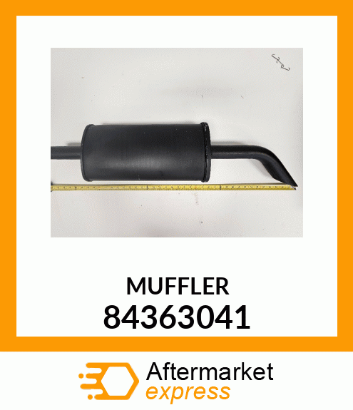 MUFFLER 84363041