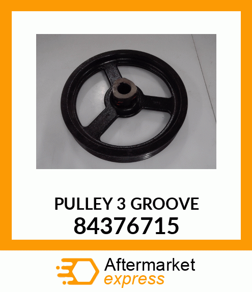 PULLEY 3 GROOVE 84376715
