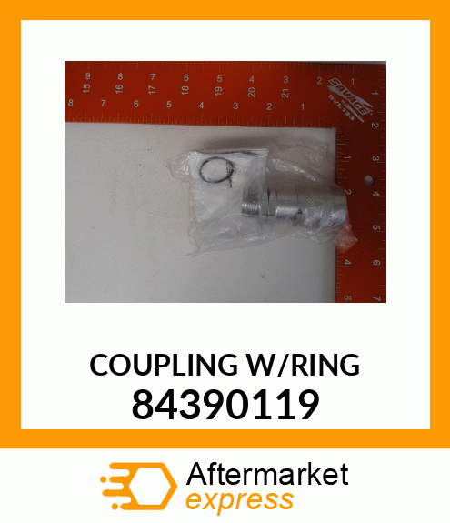 COUPLING W/RING 84390119