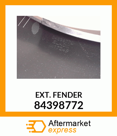 EXT. FENDER 84398772