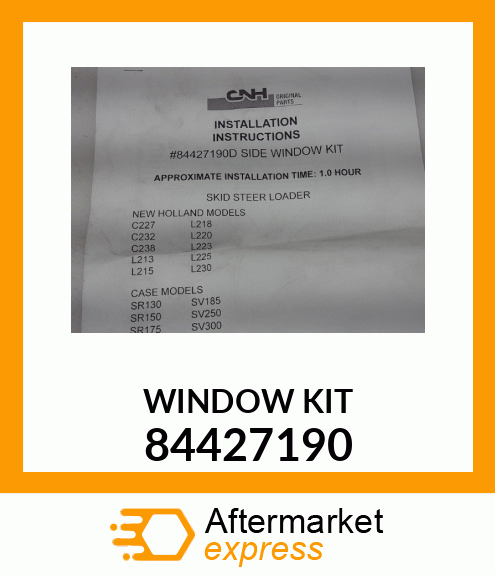 WINDOW KIT 84427190